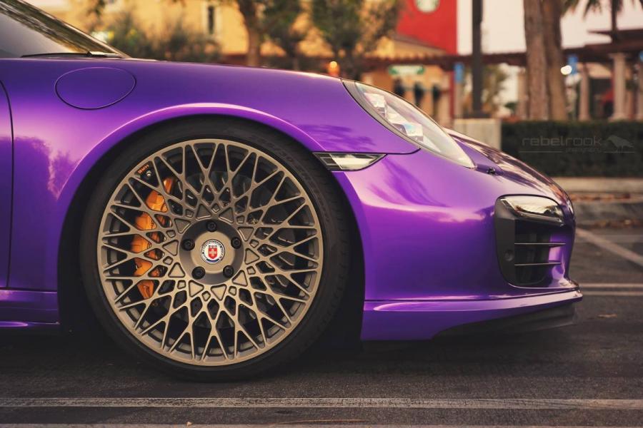 Колеса Porsche 911 Turbo by HRE Wheels 2015 года  (фото 5 из 12)